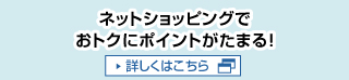 ネットショッピングでおトクにポイントがたまる！