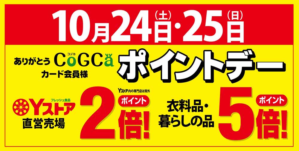 ヨシヅヤ　ポイントデー1024-25